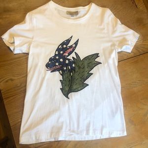 Burberry Men’s Oscar Beasts Crewneck Tee Shirt